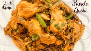 Tasty amp Spicy Karela Gosht  How to make Karela Gosht Recipe By Ama Hawa [upl. by Vallery]