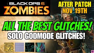 BLACK OPS 6 ZOMBIES  ALL WORKING GLITCHES AFTER PATCH SOLO GODMODE GLITCH BEST BO6 XP GLITCHES [upl. by Danyluk24]