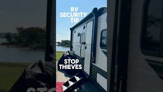 RV Security Tip  Portable Waste Tote Tank rv camping security vacation [upl. by Nehr798]