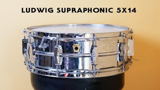 Ludwig Supraphonic 5x14 demo [upl. by Akira]