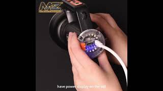 MZ M976 RECHARGEABLE EMERGENCY LIGHT 350W White Laser LED 12 hrs Torch Emergency Light [upl. by Nosreip]