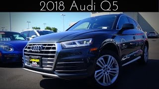 2018 Audi Q5 20 L Turbocharged 4Cylinder Review [upl. by Aurea206]