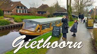 Exploring Giethoorn in Winter 🇳🇱 A Magical Dutch Village Adventure [upl. by Bradleigh]