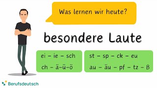 Besondere Laute im Deutschen 🇩🇪 ✨  A11 Basis 1 [upl. by Aninat]