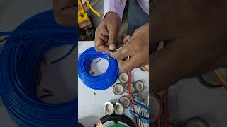 T wair jointhouse wiring T jointवायर ज्वाइंट का बेस्ट तरीका wirejoint electrical housewireing [upl. by Acinyt]