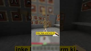 Bedrock Armor Stand is Cool minecraft minecraftfacts armorstand bedrockvsjava bedrock [upl. by Assylla]