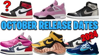 OCTOBER 2024 AIR JORDAN  NIKE SNEAKER RELEASE DATES 🔥🔥🔥 [upl. by Vivienne]