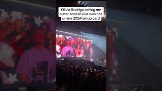 Olivia Rodrigo made an AWKWARD mistake on STAGE shorts [upl. by Mlehliw]