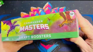 Is it worth it to buy a COMMANDER MASTERS Draft Booster box mtg [upl. by Araek]