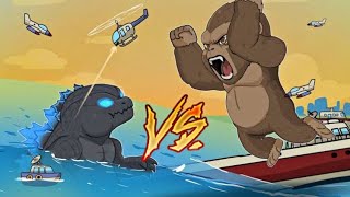 Bebe Godzilla Vs Bebe Kong Rap Epicas Batallas De Rap Del Frikismo [upl. by Amora]