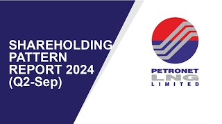 PETRONET LNG Shareholding Pattern  Q2Sep Report 2024  Shareholders Latest Updates [upl. by Atirahc454]