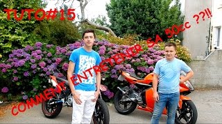 ✌☆TUTO15☆✌ Comment entretenir sa moto50cc [upl. by Atteiluj]