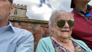 Aunty Diana at Stonehouse Court July 21st 2024 with Billy and Peter vid5 [upl. by Ferrick]