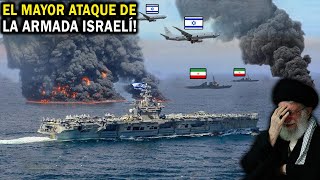 Contraataque mortal de Israel La marina israelí voló mayor buque de guerra iraní en puerto libanés [upl. by Joerg]