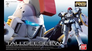 Gundam Model RG OZ 00MS TALLGEESE EW VER [upl. by Basso]