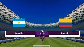 ARGENTINE vs COLOMBIE  COPA AMERICA 2024 Finale  Full Match  Efootball Prediction [upl. by Eentruok712]