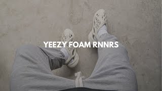 Styling the Yeezy Foam RNNRS  3 Outfits [upl. by Varipapa578]