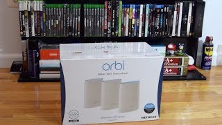 Unboxing Netgear Orbi WiFi System RBK53 AC3000 [upl. by Raina]