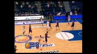 Sonny Weems ALL 6 3pointers vs TsmokiMinsk Full Highlights [upl. by Tireb]