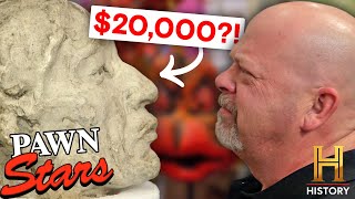 Pawn Stars Top 7 PRICELESS Sculptures [upl. by Morette]