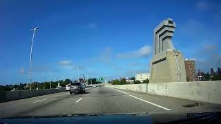 Driving through Pawtucket Providence and North Providence Rhode Island [upl. by Standing]