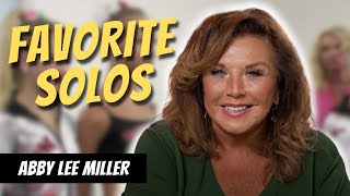 My Favorite SOLOS From DANCE MOMS l Abby Lee Miller [upl. by Arlene968]