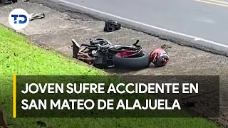 Motociclista habría muerto por reductor de velocidad sin pintar [upl. by Eel983]