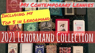 Deck Collection My Contemporary Lenormand Decks  My Top 5 Modern Lenormand Decks [upl. by Ojaras]