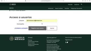 Consulta en Secretaria de Economía México  Registro Público Xifra [upl. by Alihs]