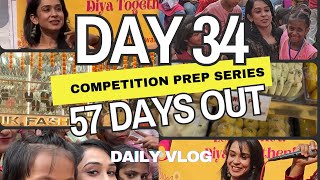 Bodybuilding CompetitionDay 34  Road To Pro Prep Vlogs  Diet  Mindset Workout  Sheru Classic [upl. by Leanna79]