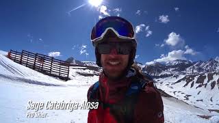 Valle Nevado Chile Amazing Heli Skiing [upl. by Ecille403]