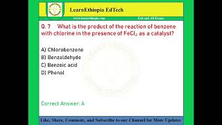 Organic Chemistry II  Model Exit Exam Questions for Chemistry Exit Exam [upl. by Atnas]