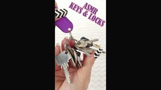 ASMR Jingling Keys amp Opening Locks [upl. by Northey]