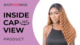 Its A Wig Synthetic HD LACE CRIMPED HAIR 3 âť¤ SHOPHAIRWIGSCOM [upl. by Pacificia]