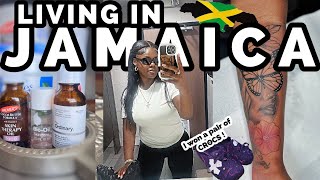 LIVING IN JAMAICA🇯🇲 trying new skincare NEW TATTOO…moving back to Canada [upl. by Virgilia]