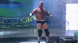 Goldberg briefly stumbles SummerSlam 2003 [upl. by Akinohs463]