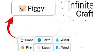 How to make Piggy in infinite craft  infinity craft [upl. by Peers]