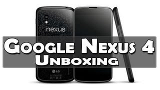 Google Nexus 4 Unboxing  GERMAN [upl. by Ebneter]