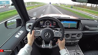 THE MERCEDES G63 AMG G MANUFAKTUR TEST DRIVE [upl. by Ahsein]