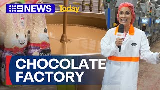 Inside one of Australias largest chocolate factories  9 News Australia [upl. by Feingold47]