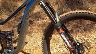 Marzocchi Bomber Z1 Coil on the front of the Reign at Waterfall Gully [upl. by Saravat]