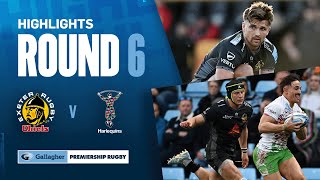 Exeter v Harlequins  HIGHLIGHTS  Game Turns In Super Second Half  Gallagher Premiership 202425 [upl. by Ynez]