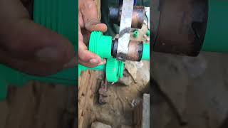 Plumbing work fittings work automobile fitting plumbingfittings diy fittingworkshop [upl. by Burnett]