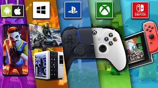 Top 25 CrossPlatform Multiplayer Games For Mobile PC PS4PS5 Xbox Switch Play with Friends [upl. by Eiznekcam402]