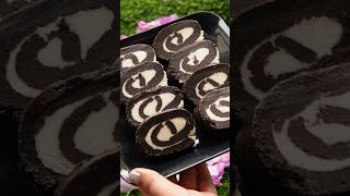 Oreo rolls oreo shorts viral trending youtubeshorts cake chocolate recipe cadbury ytshorts [upl. by Babette]