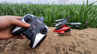 Unboxing And Flying New Remote Control Helicopter HX713 [upl. by Elocal]