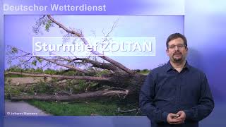 20122023 Unwetterwarnung  Deutscher Wetterdienst DWD [upl. by Olenta516]