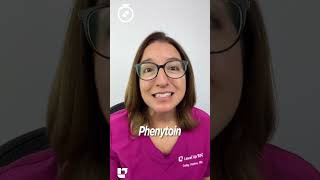 Phenytoin  Med in a Minute Pharmacology SHORT  LevelUpRN [upl. by Montfort209]