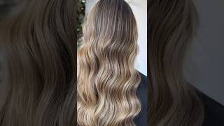 Balayage Highlights Lived in Blonde viralshorts balayage livedinblonde tutorial fyp hair [upl. by Uaeb]