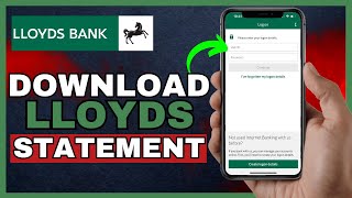 How To Get Lloyds Bank Statement Online 2024 [upl. by Haiacim]